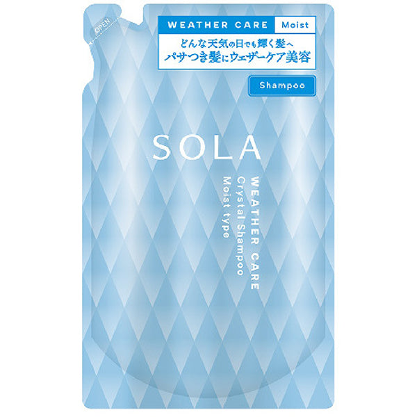 SOLA WEATHER CARE Crystal Shampoo Moist Refill, 320ml