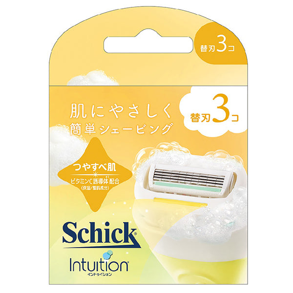 Schick Intuition Glossy Skin Replacement Blades