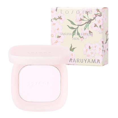 to/one Fleur Chiffon Pressed Powder (EX00), 8.6g