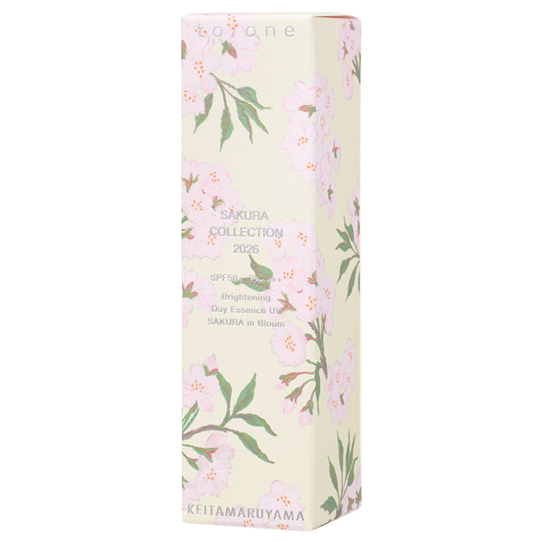 to/one Brightening Day Essence UV SPF50+ PA++++ (SAKURA in Bloom), 40g