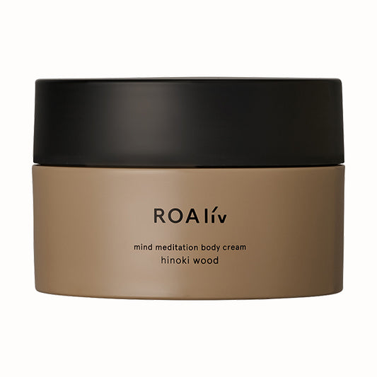 ROAliv Mind Meditation Body Cream (Hinoki Wood), 200g