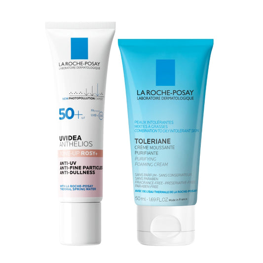 LA ROCHE-POSAY Tone-Up Kit Rose+ UV Base SPF50, 30ml+50ml