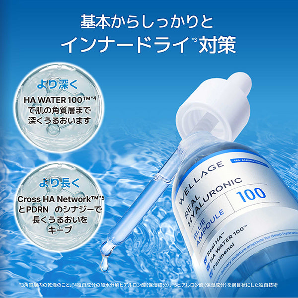 WELLAGE Blue Serum + Vitamin Mask Set, 1 Set