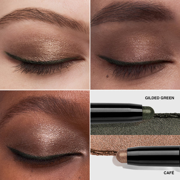 BOBBI BROWN Long-Wear Dual-Ended Cream Shadow Stick (Cafe/Gilded Green)