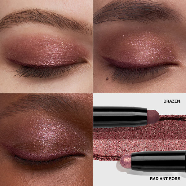 BOBBI BROWN Long-Wear Dual-Ended Cream Shadow Stick (Radiant Rose/Brazen)