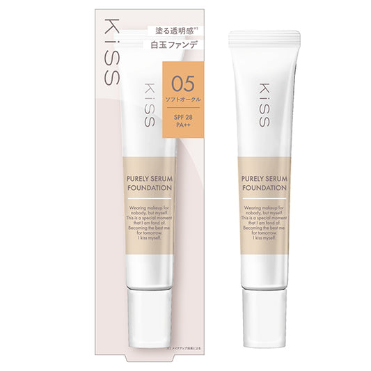 KiSS Purely Serum Foundation (05 Soft Ochre), 24g
