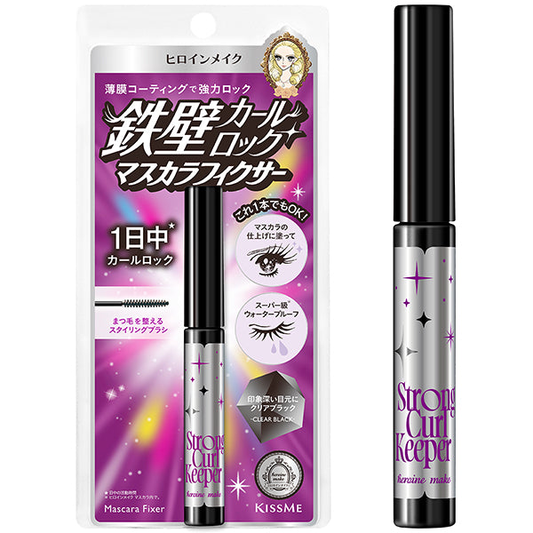 heroine make Strong Curl Keeper WP (02 Clear Black)