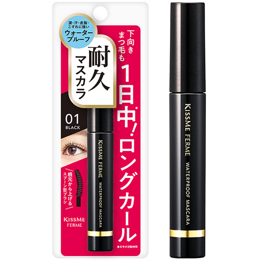 KISSME FERME Durable Long & Curl Mascara (01 Black)