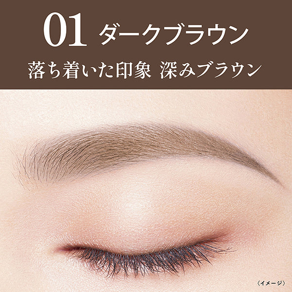 heroine make Quick Eyebrow S (01 Dark Brown)