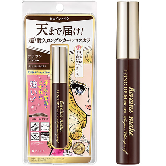 heroine make Long UP Mascara Super WPN (02 Brown)