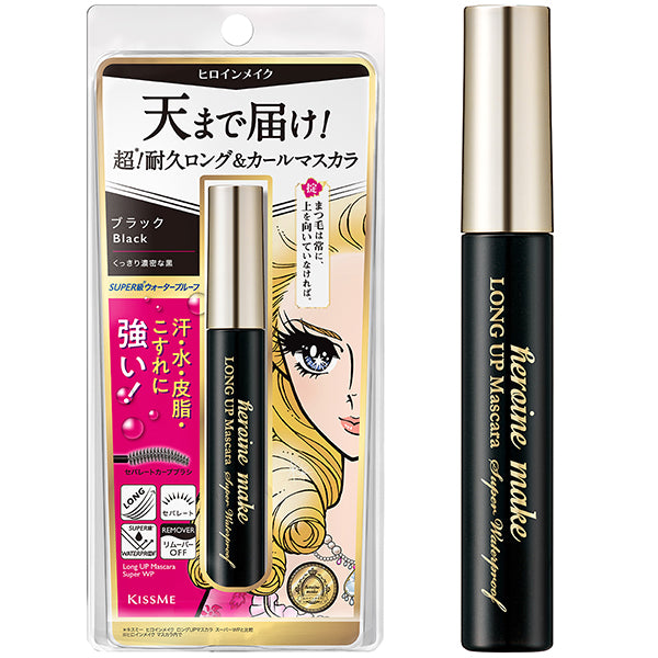 heroine make Long UP Mascara Super WPN (01 Black)