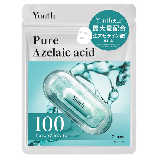 Yunth Raw AZ Sheet Mask, 7pcs