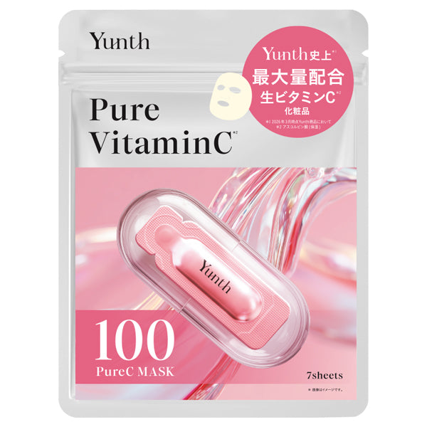 Yunth Raw VC Sheet Mask, 7pcs