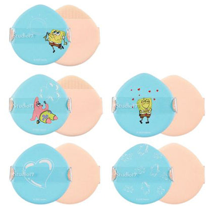Studio17 SpongeBob Brush Fit Puff, 5 Pack