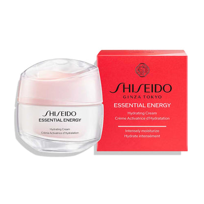 SHISEIDO Essential Energy Hydrating Cream Limited Set, 50g, 15g, 1.5ml×4 packets (Floral Citrus)