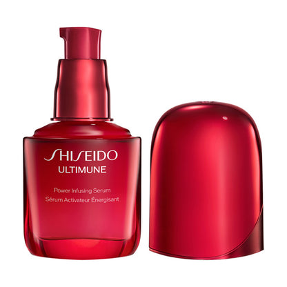 SHISEIDO Ultimune Limited Set Power Infusing Serum, 30ml, 30ml (Green Floral)