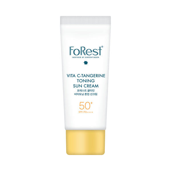 FoRest by Greenfinger Glutamine Vita Toning Sun Cream SPF50+ PA++++ Trial Size (Vetiver & Citrus), 10ml