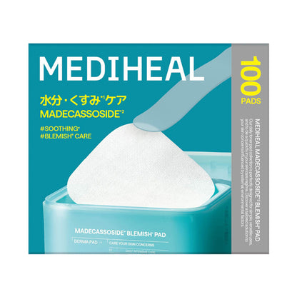 MEDIHEAL Madecassoside Blemish Pad, 100 Pack