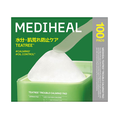 MEDIHEAL Tea Tree Trouble Calming Pad, 100 Pack