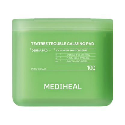 MEDIHEAL Tea Tree Trouble Calming Pad, 100 Pack