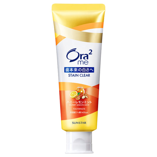 Ora2 me Stain Clear Paste (Honey Lemon Mint), 130g