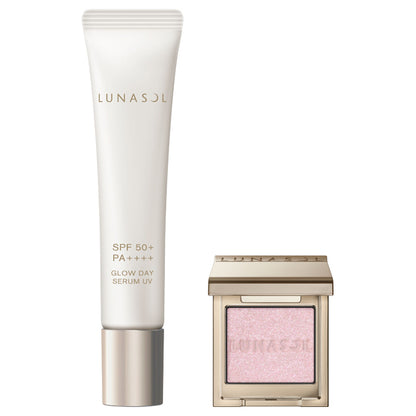 LUNASOL Glow Day Serum UV Limited Kit, 15g, 1.6g