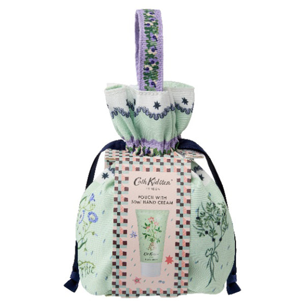 CathKidston Hand Cream & Drawstring Pouch Set (Grapefruit)