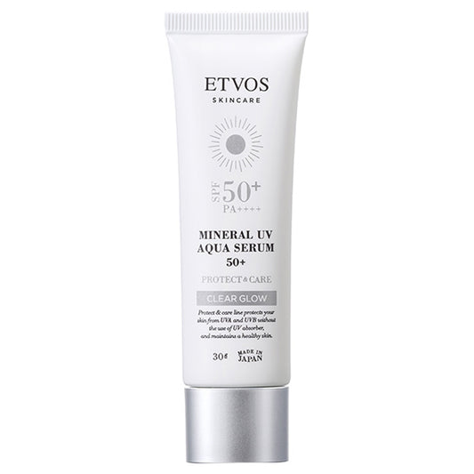 ETVOS Mineral UV Aqua Serum SPF50+ PA++++ (Clear Glow), 30g