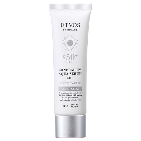 ETVOS Mineral UV Aqua Serum SPF50+ (Clear Glow), 30g