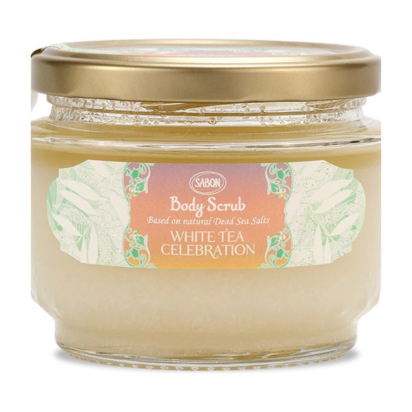 SABON Body Scrub White Tea Celebration, 320g