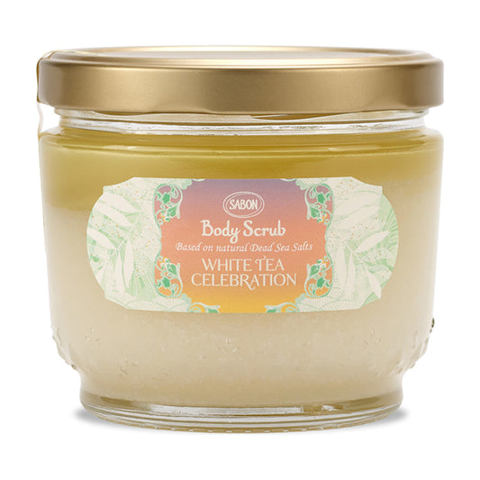 SABON Body Scrub White Tea Celebration, 600g