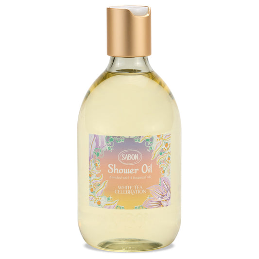 SABON Shower Oil White Tea Celebration, 300ml