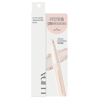 LUNA D-Cut Layer Highlighter Stick (01 Milky Beam)