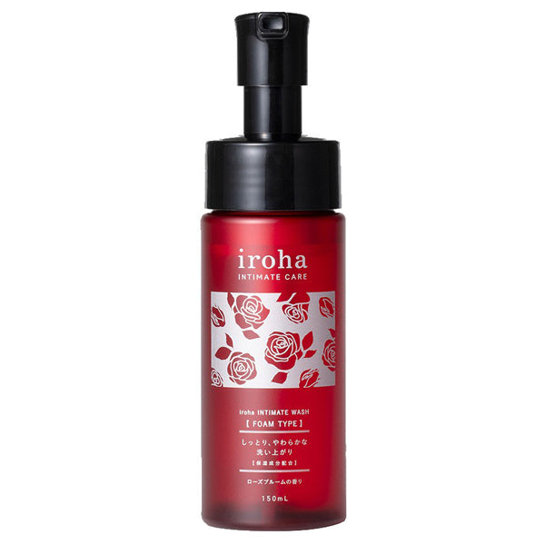 iroha INTIMATE WASH Foam Type (Limited Rose Bloom), 150ml