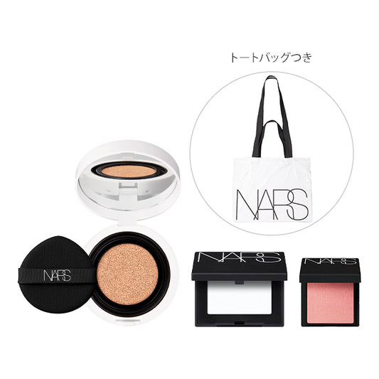NARS Serum Cushion & Mini Setting Powder Kit SPF42  03789 Seoul, 11g, 1 cushion, 3g, 2.5g, 1pc