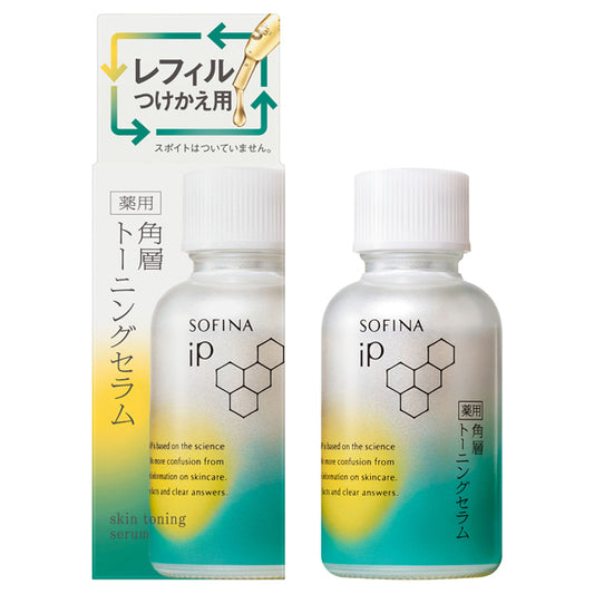 Sofina Medicated Stratum Corneum Toning Serum Refill (Clear Floral Energy), 30ml