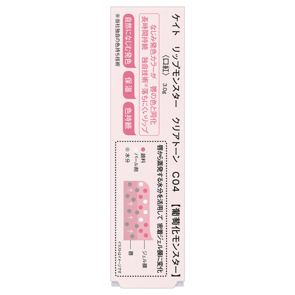 KATE Lip Monster Clear Tone (C04 Grape Monster) / 3g