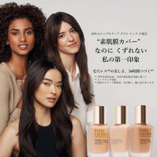 Estee Lauder Double Wear Stay-in-Place Makeup N Limited Set with Pump (Warm Cream), 30ml