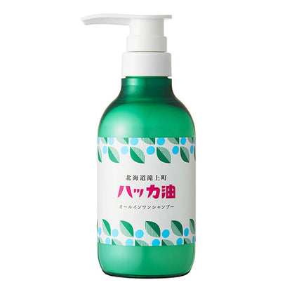 Daily Aroma Hokkaido Peppermint Oil All-in-One Shampoo, 365ml