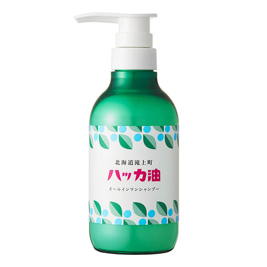 Daily Aroma Hokkaido Peppermint Oil All-in-One Shampoo, 365ml