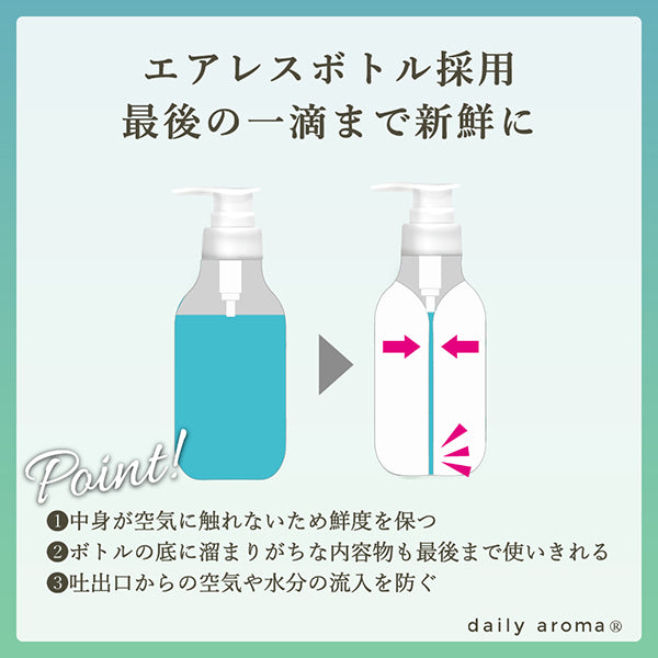Daily Aroma Hokkaido Peppermint Oil All-in-One Shampoo, 365ml