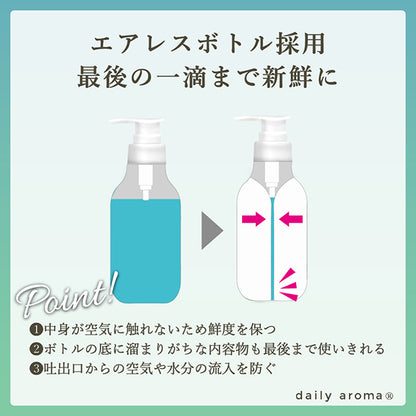 Daily Aroma Hokkaido Peppermint Oil All-in-One Shampoo, 365ml
