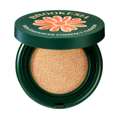 BROOKESIA Skin Enhancer Compact Cushion Matte (02 Soft Rosy), 12g
