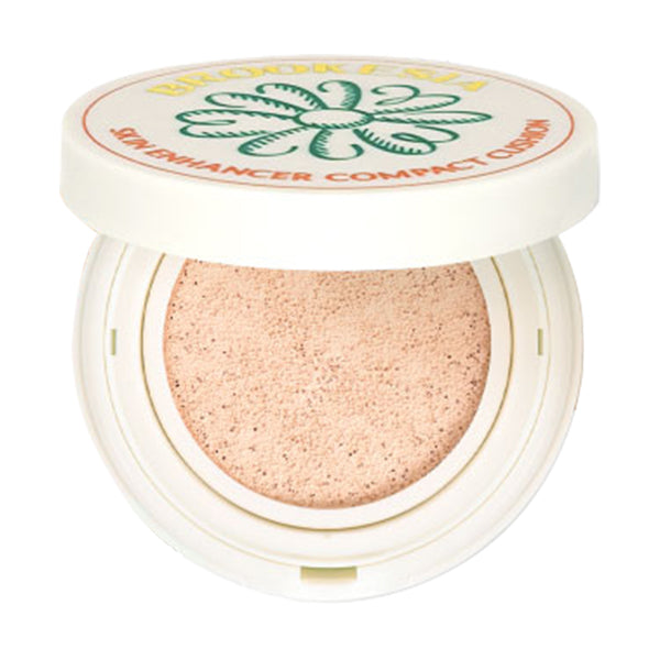 BROOKESIA Skin Enhancer Compact Cushion Glow (02 Soft Rosy), 12g