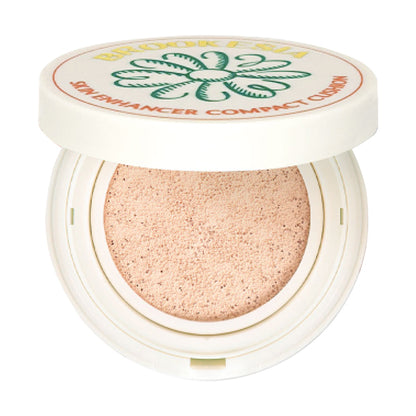 BROOKESIA Skin Enhancer Compact Cushion Glow (1.5 Light Rosy), 12g