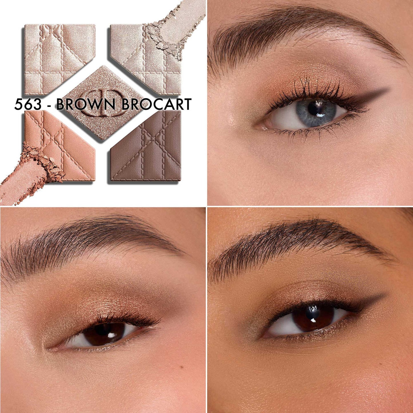 Dior Diorshow 5 Couleurs (563 Brown Brocart Limited Edition)