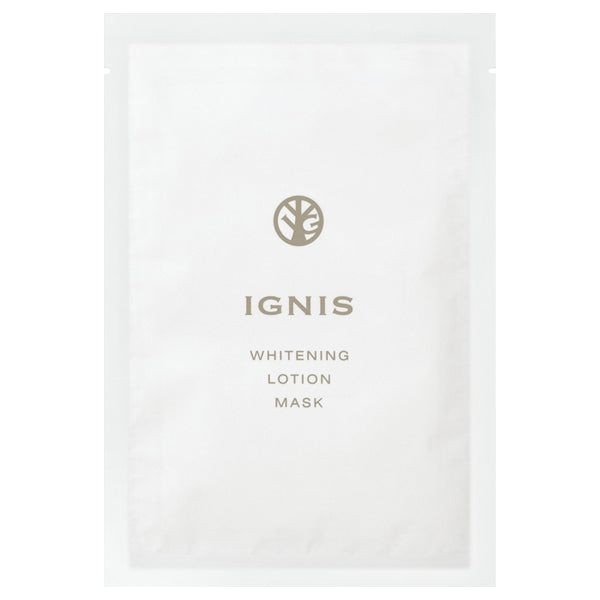 IGNIS Whitening Lotion Mask (6 Sheets), 17ml × 6 (Herbal Fresh)