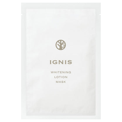 IGNIS Whitening Lotion Mask (6 Sheets), 17ml × 6 (Herbal Fresh)
