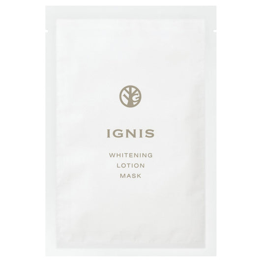 IGNIS Whitening Lotion Mask (6 Sheets), 17ml × 6 (Herbal Fresh)