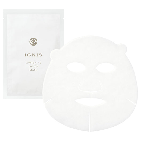 IGNIS Whitening Lotion Mask (6 Sheets), 17ml × 6 (Herbal Fresh)
